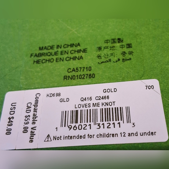 Kate Spade New York "Loves Me Knot" Stud Earrings – NIB - Picture 4 of 5